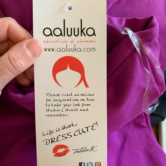 Aaluuka One shoulder women’s top built in bra New Festival - Picture 4 of 5